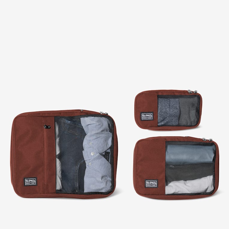 Pkg - Rosedale 41L Recycled Garment Duffle Bag - Grey/Tan