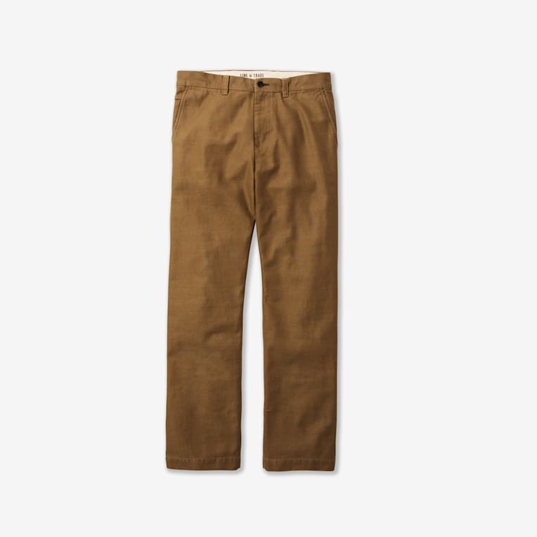 Schott NYC Herringbone Military Straight Leg Pants | Military