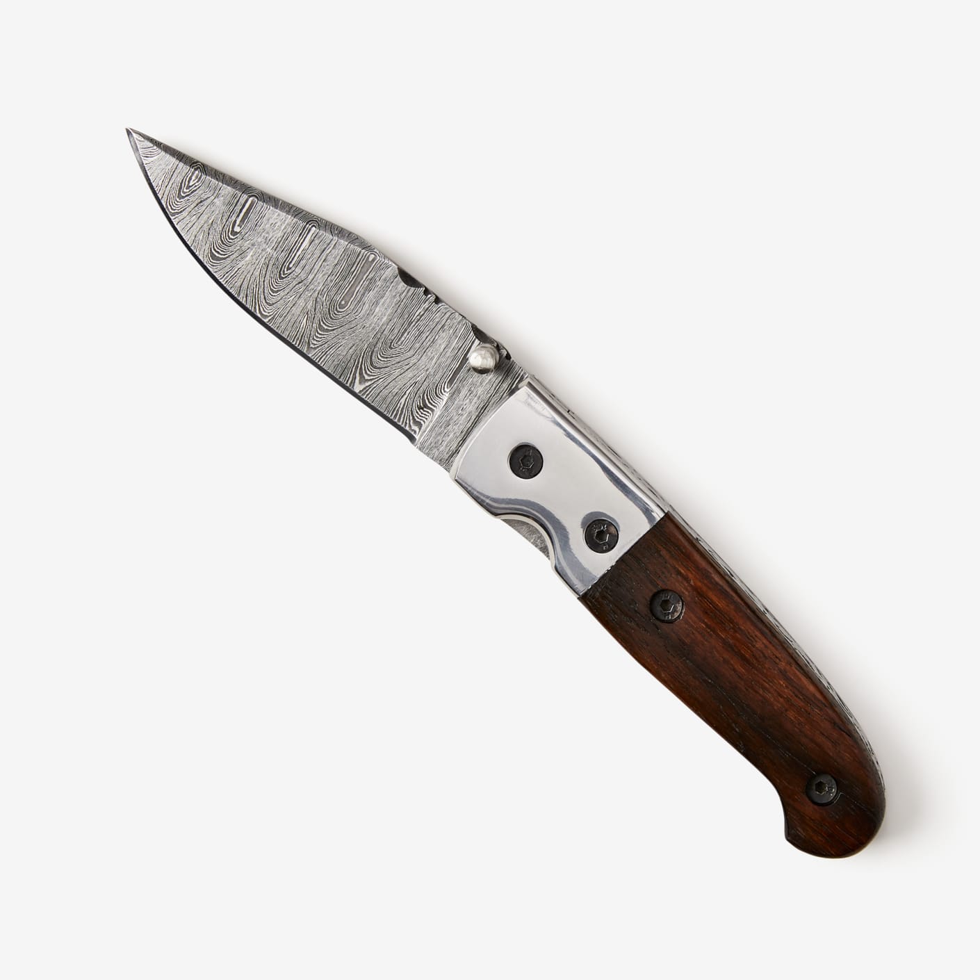 J.H. Patterson Damascus Steel Pocket Knife – Forseti Steel