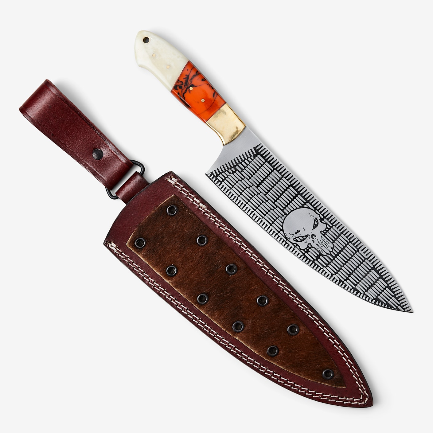 Brut De Forge Scandinavian Woodsman Knife — Skully Forge