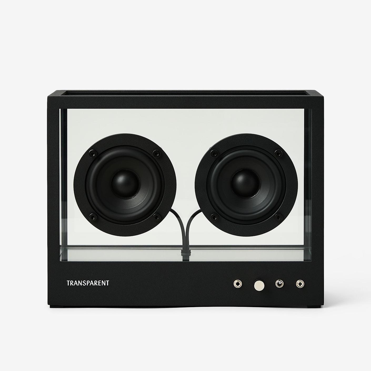 Transpa.rent Small Transparent Glass Speaker | Bluetooth Speaker 