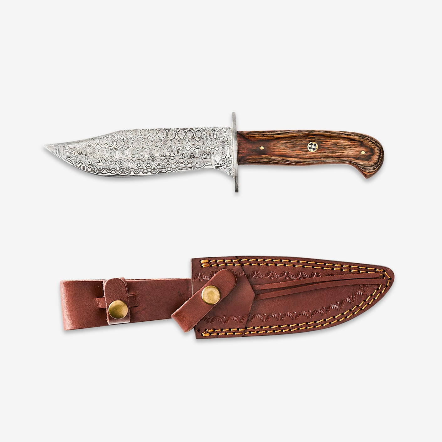 Titan Knives Nomad Knife | Damascus Blade Knife | Bespoke Post
