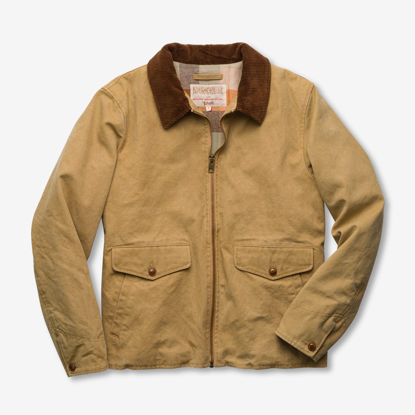 Schott NYC Countrymans Sunset Jacket | Insulated Canvas Jacket