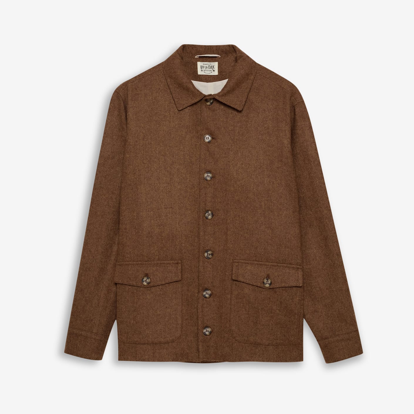 By The Oak Wool Herringbone Jacket | Wool Jacket | Bespoke Post