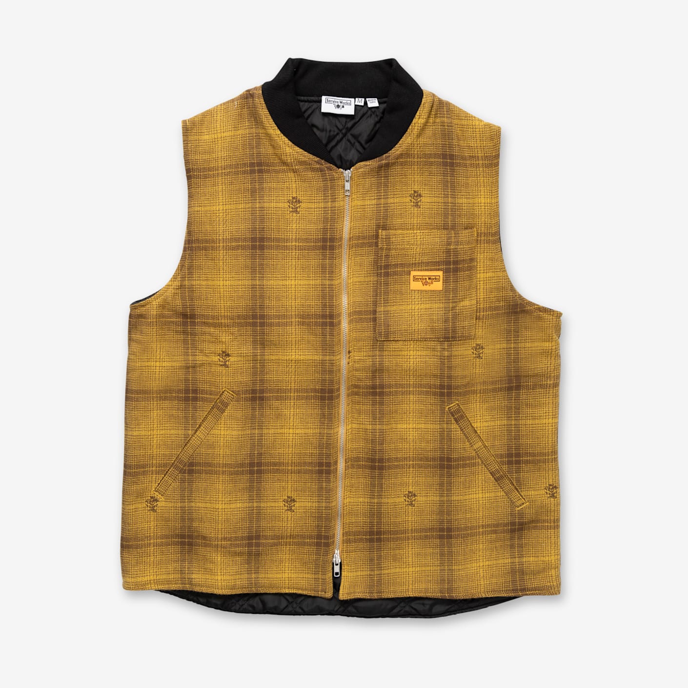 Service Works Thistle Plaid Work Vest | Quilted Vest | Bespoke Post