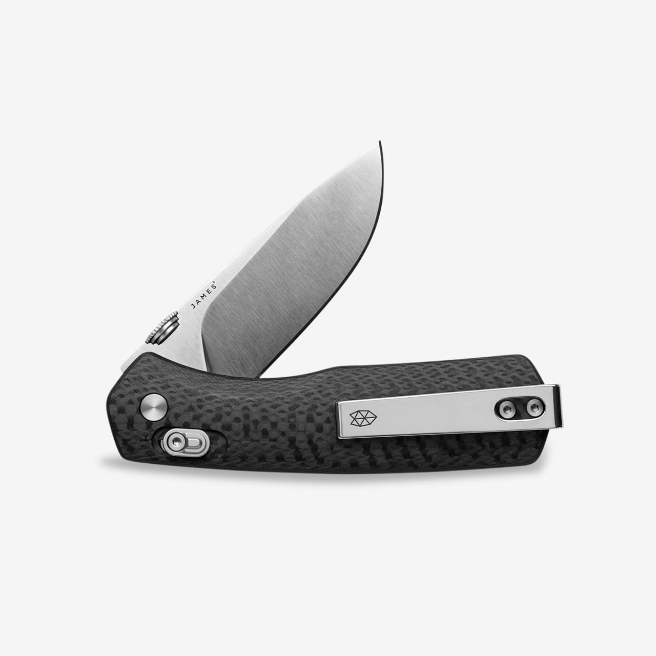 The James Brand The Carter - Carbon | Pocket Knife | EDC Knife 