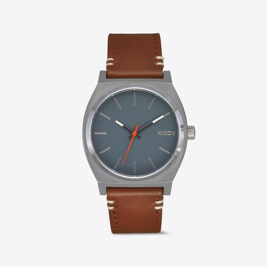Nixon Time Teller Leather Watch Bespoke Post