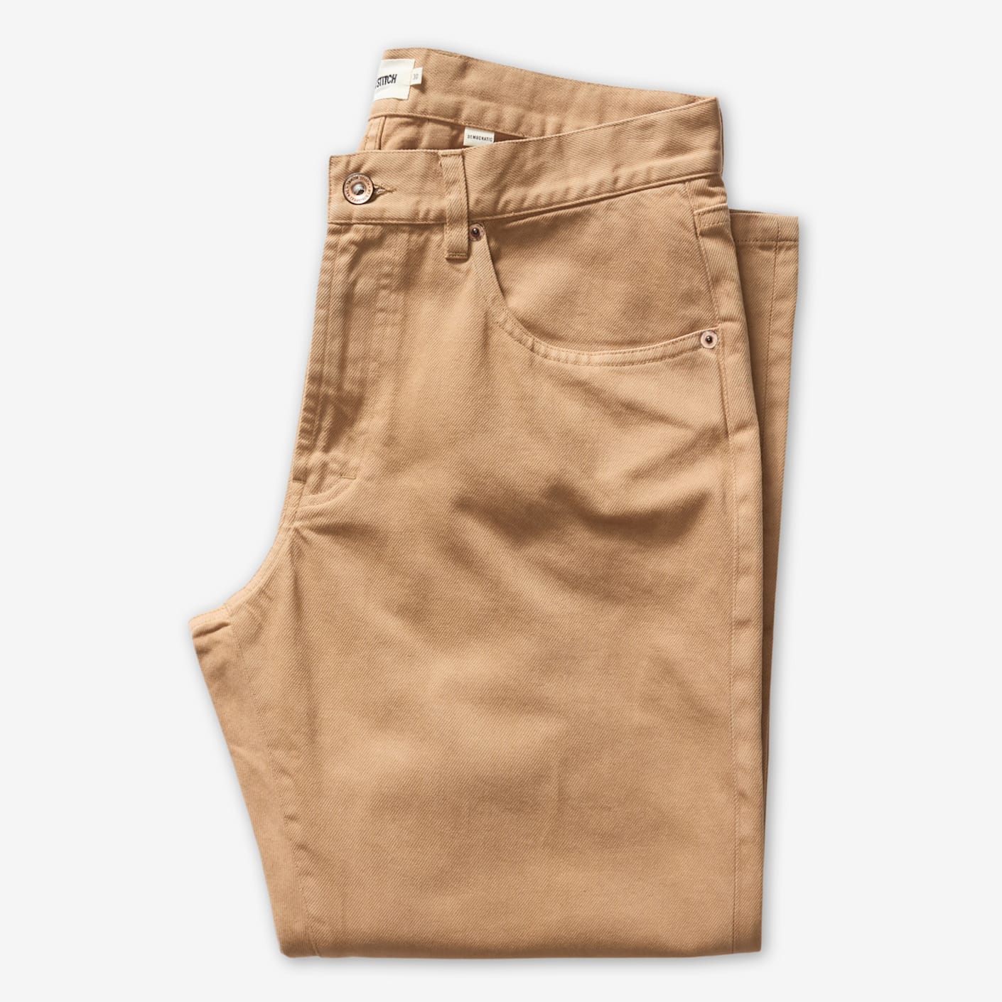 The Slim Foundation Pant in Organic Espresso