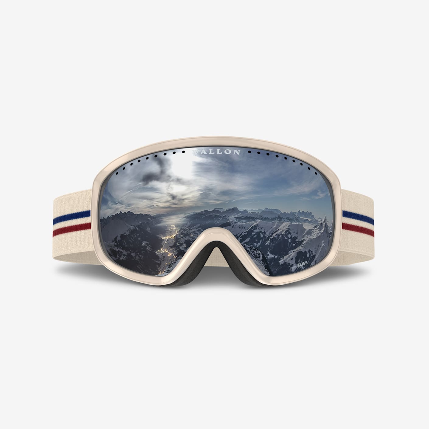 Goldbergh Gold-tone Eyecatcher Ski goggles in Natural