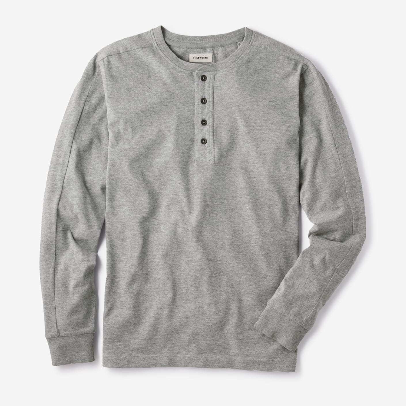 Fieldworth Loom Wash Jersey Henley | Jersey Henley Shirt | Bespoke