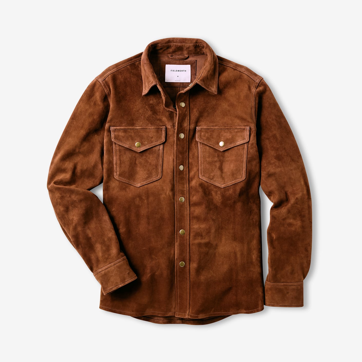 Fieldworth Suede CPO Overshirt | Leather CPO Overshirt | Bespoke Post