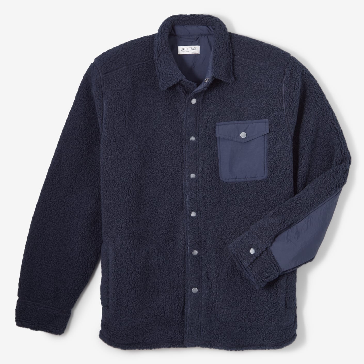 Line of Trade Fleece Overshirt | Shirt Jacket | Bespoke Post