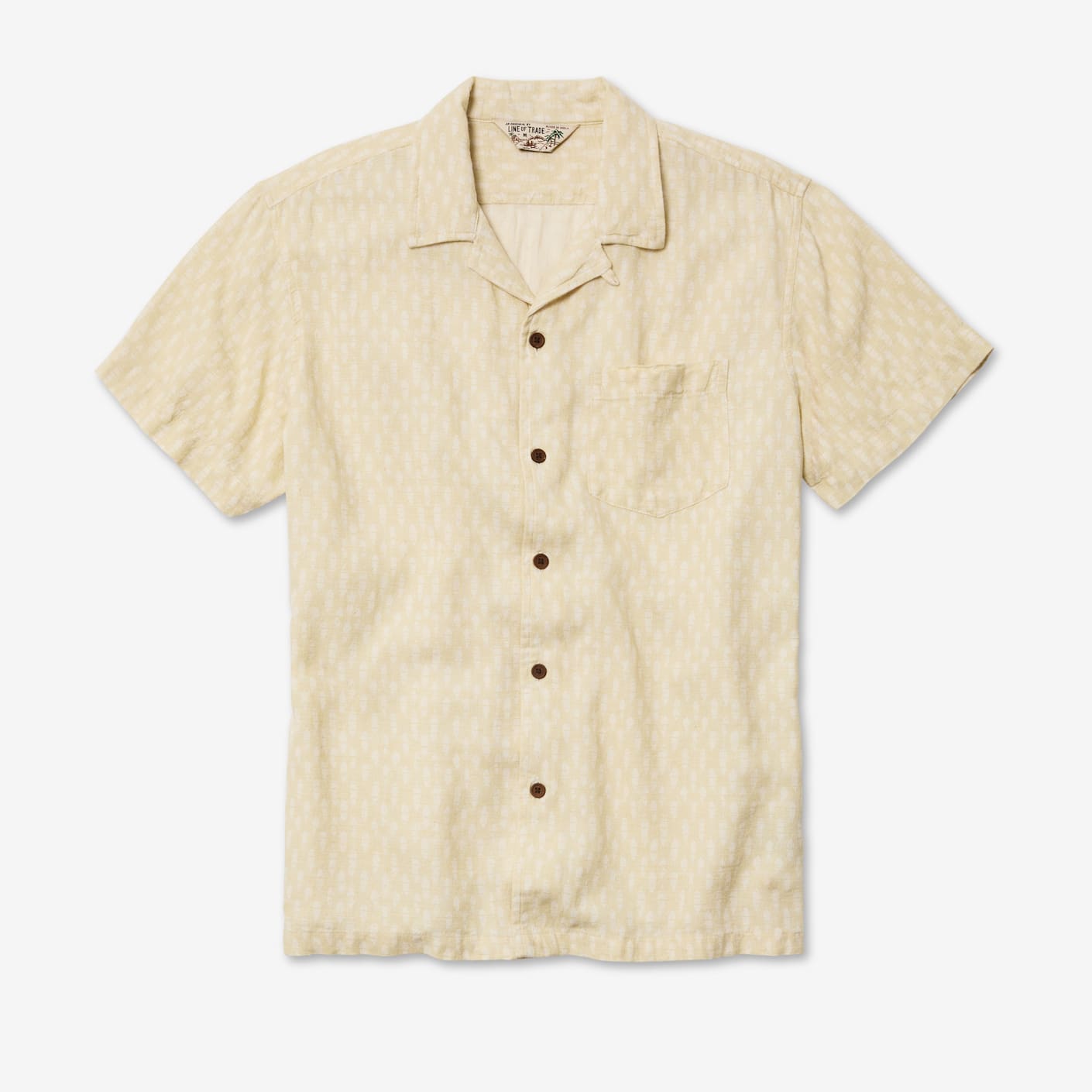 Line of Trade Breeze Camp Shirt | Linen Camp Shirt Men | Bespoke Post