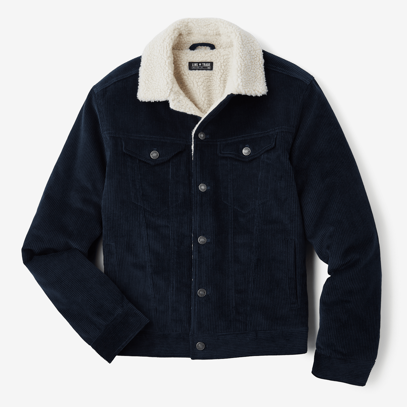 Corduroy fur lined jacket deals