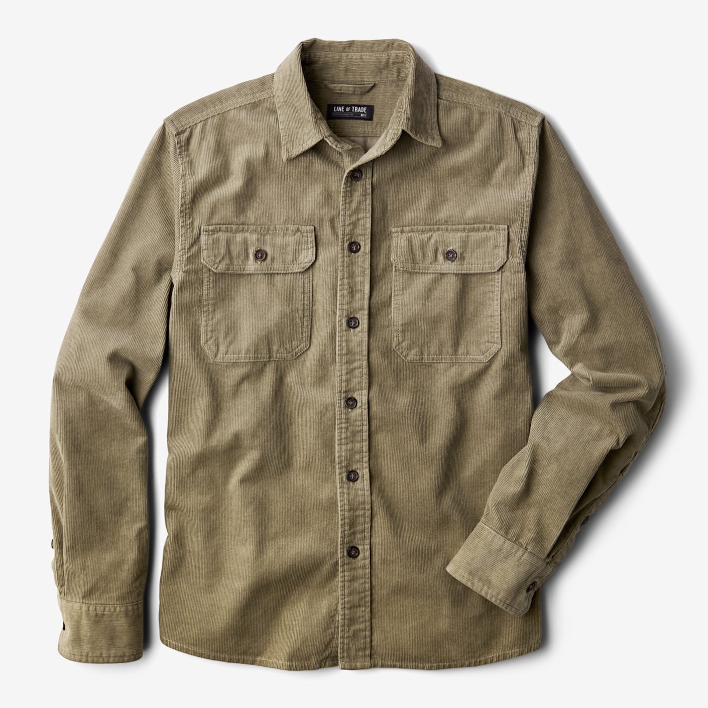 Line of Trade The Stone Corduroy Workshirt | Bespoke Post