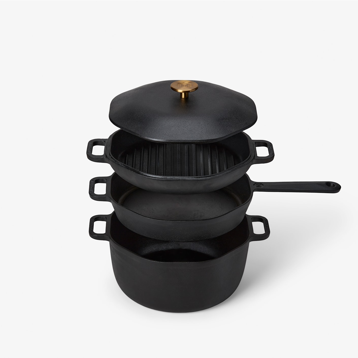 Limited Time Deal: Cast Iron + 4 Pack Original Combo