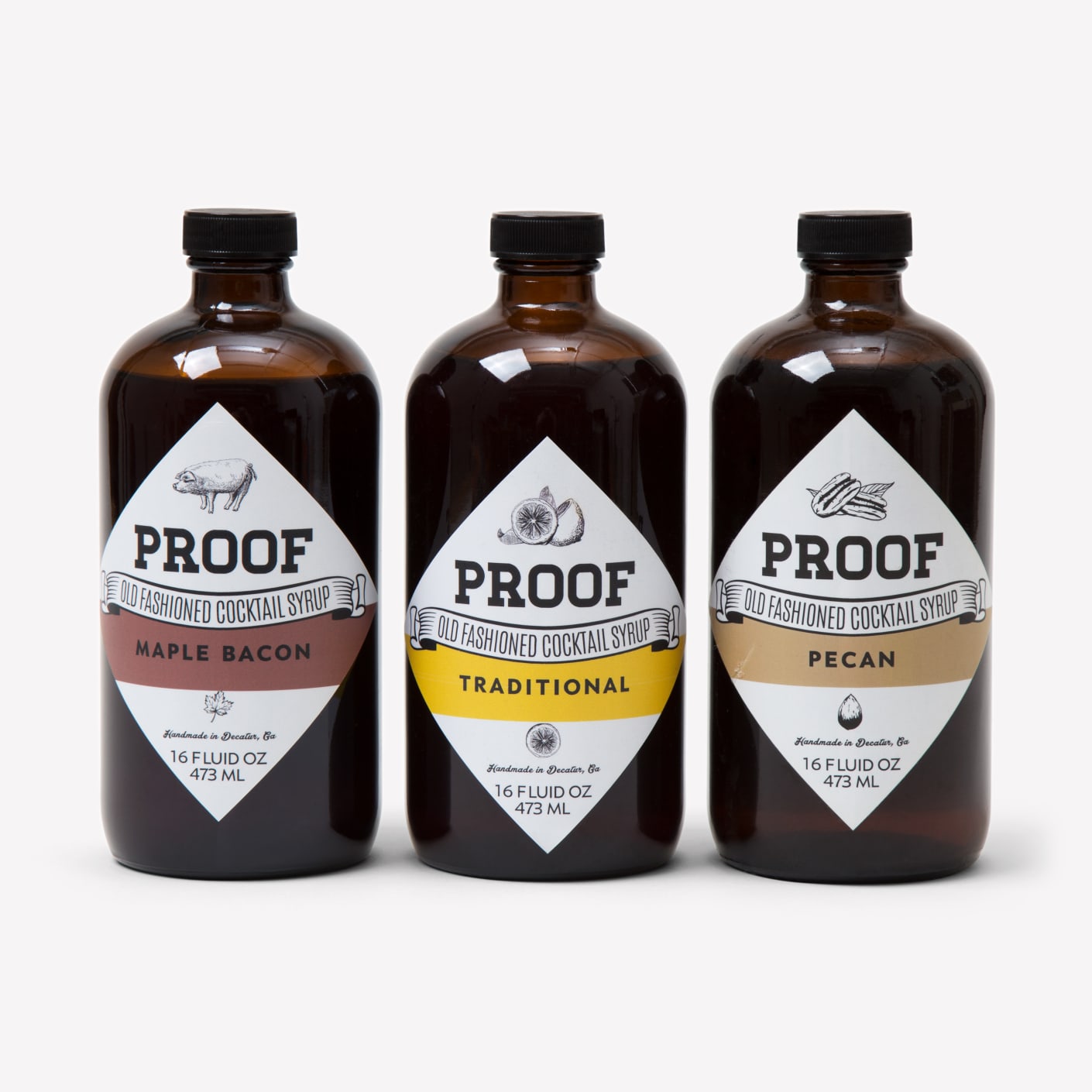 PROOF Proof Old Fashioned Syrup Trio Bespoke Post