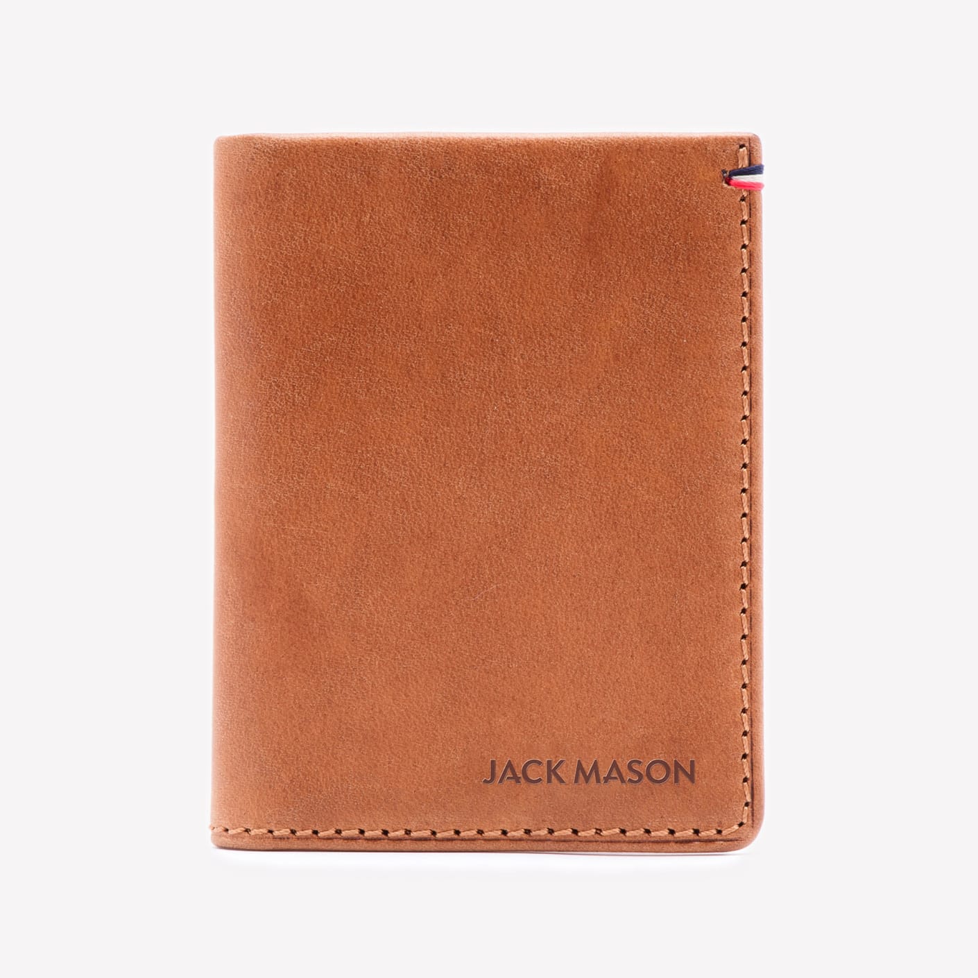 Jack Mason Leather Front Pocket Wallet Tan Bespoke Post