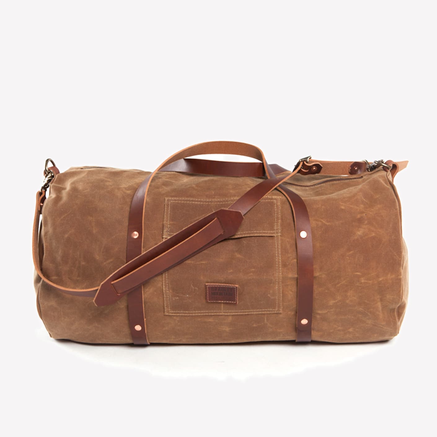 Bradley Mountain The Rambler Duffle Brush Brown Bespoke Post