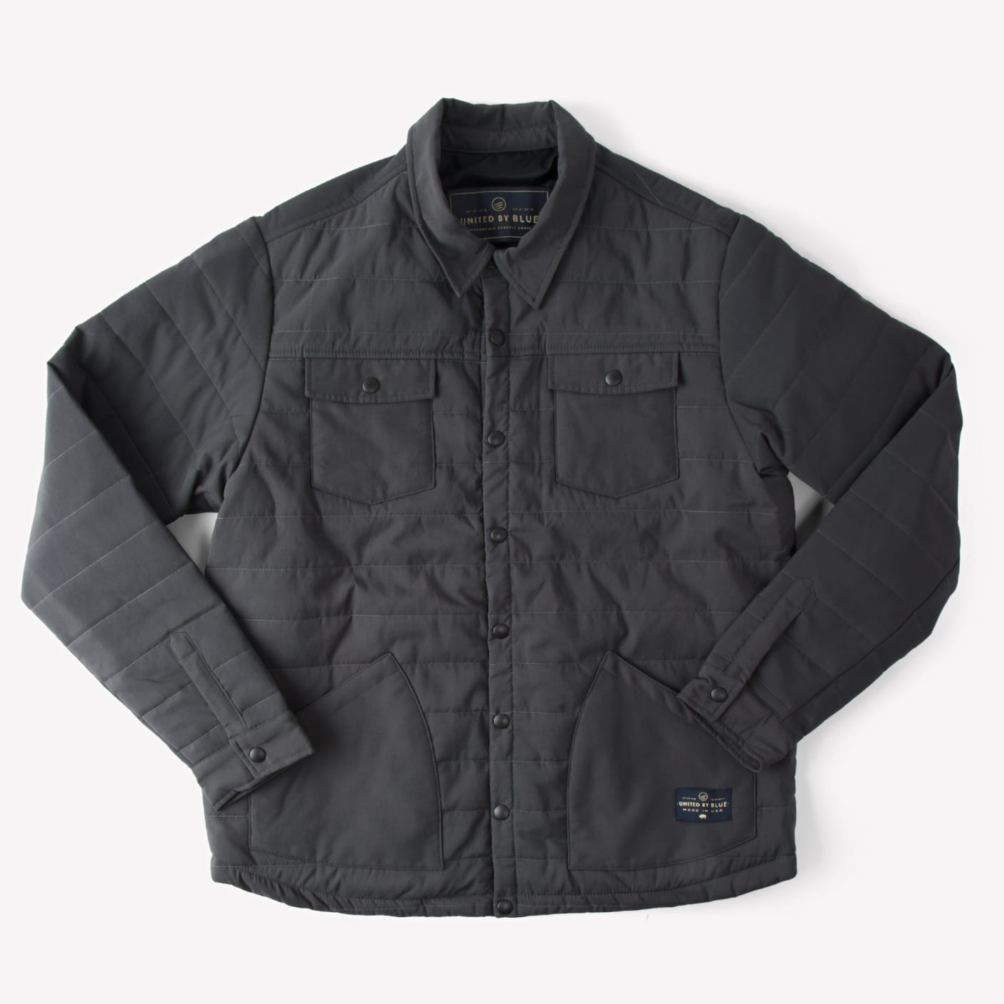 United by blue bison snap jacket sale