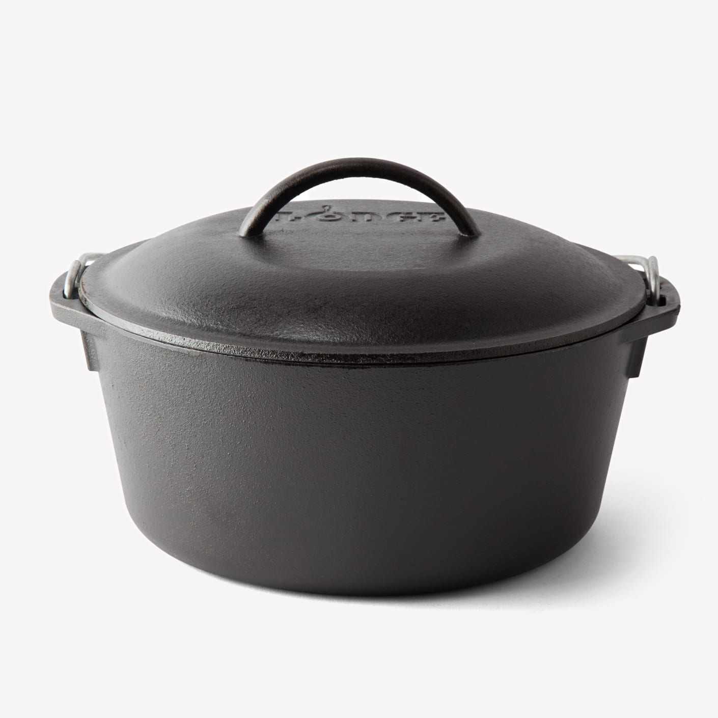 Lodge Cast Iron Double Dutch Oven 5 Quart