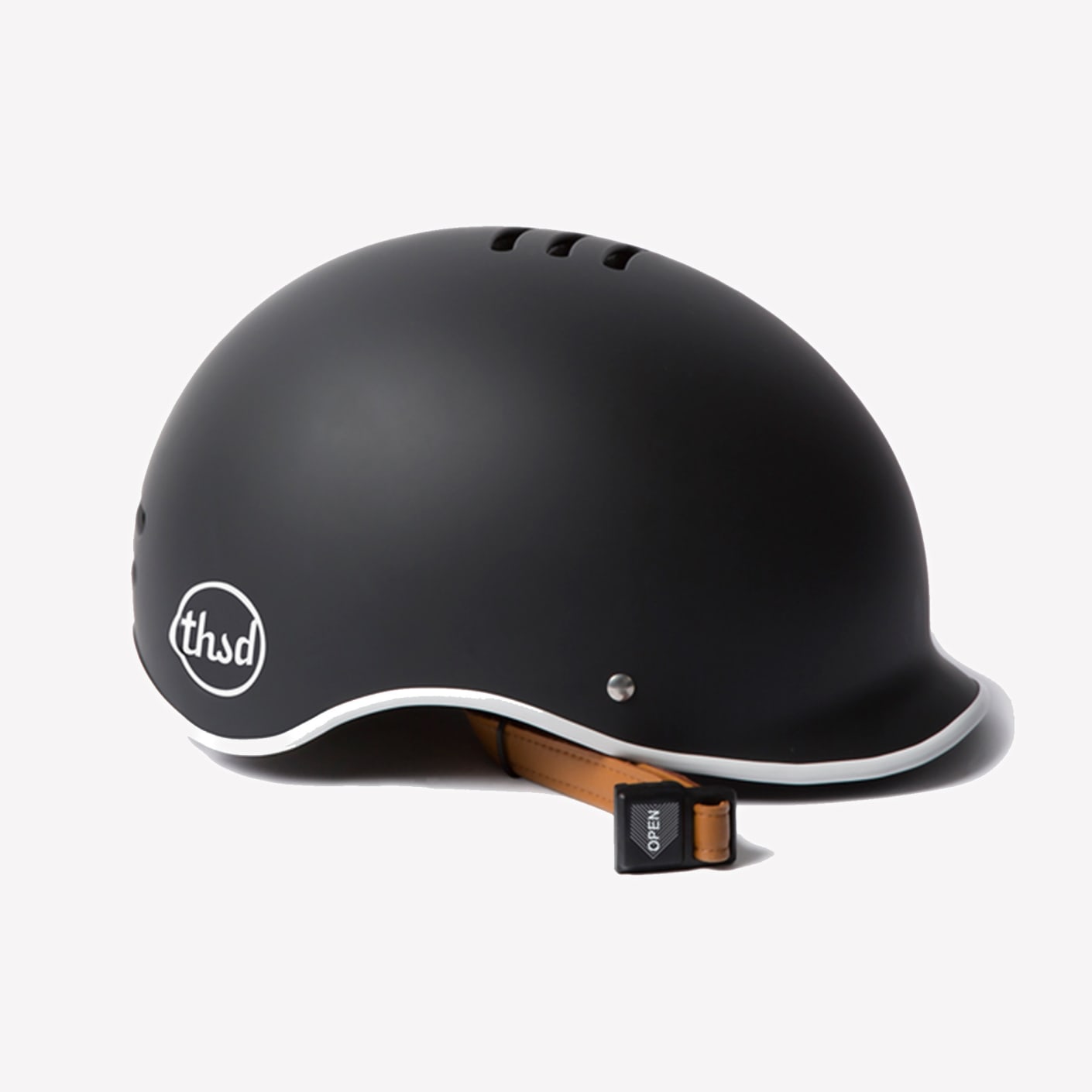Thousand Helmets Lockable Bike Helmet Black Bespoke Post