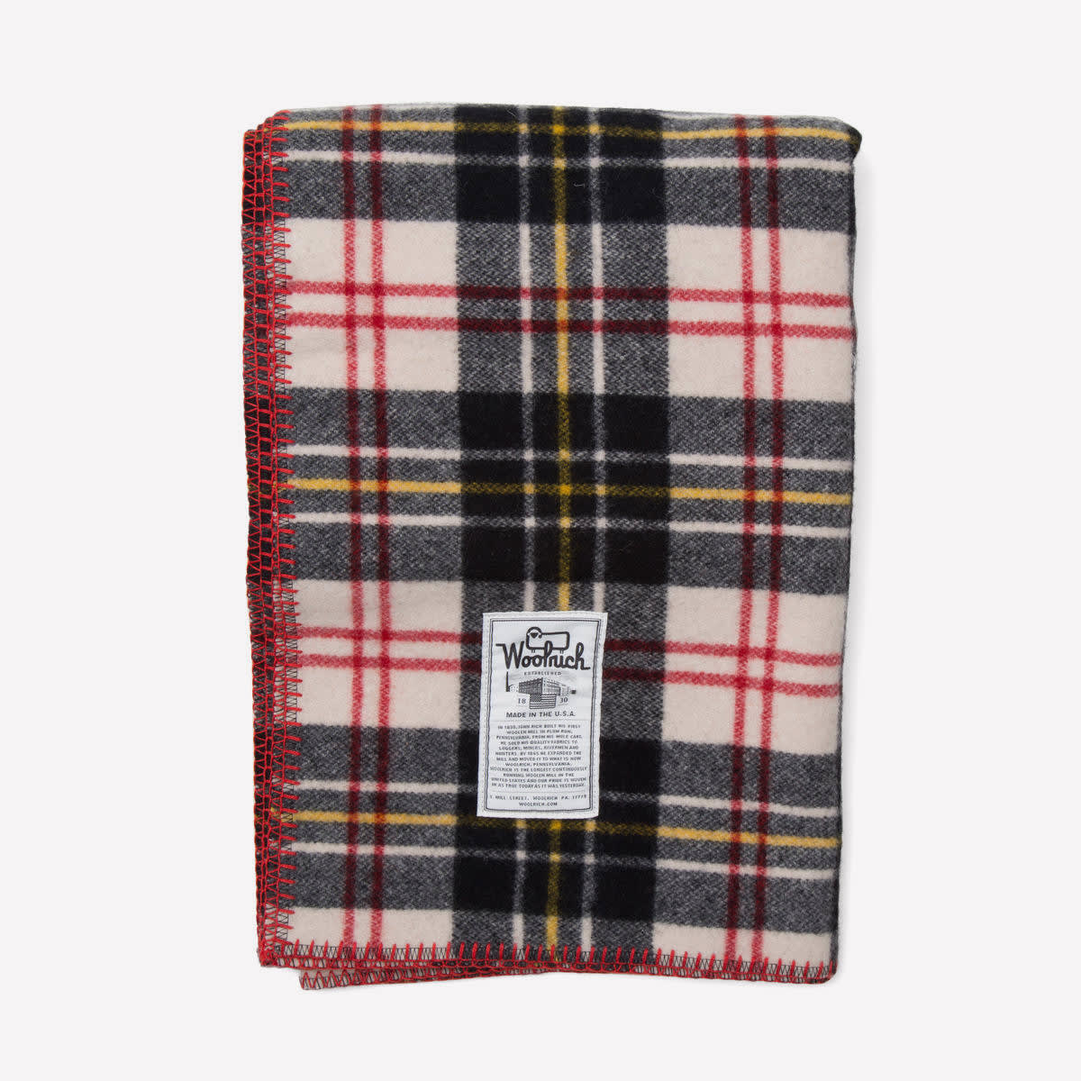 Woolrich Rough Rider Wool Blanket – Multi Plaid | Bespoke Post