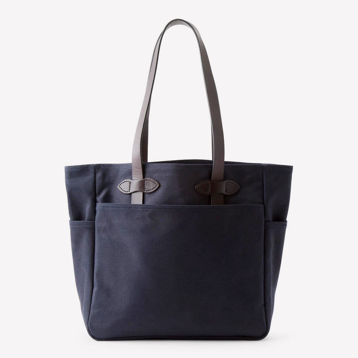 Filson Tote Bag without Zipper – Navy Bespoke Post