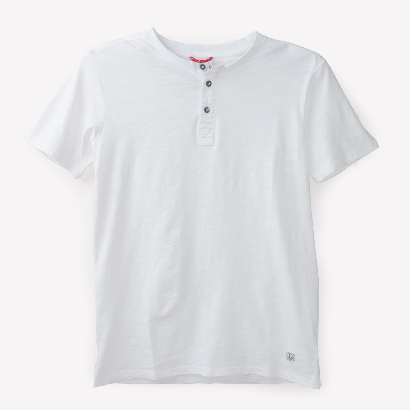 Iron & Resin Parker Short Sleeve Henley, Natural Bespoke Post
