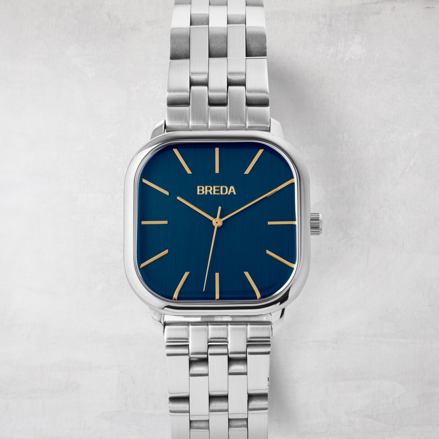 Breda Visser Metal Watch Marine Blue Bespoke Post