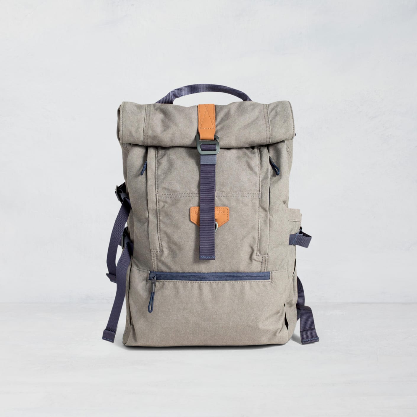 United By Blue Westward 23L Rolltop Backpack Gray Bespoke Post