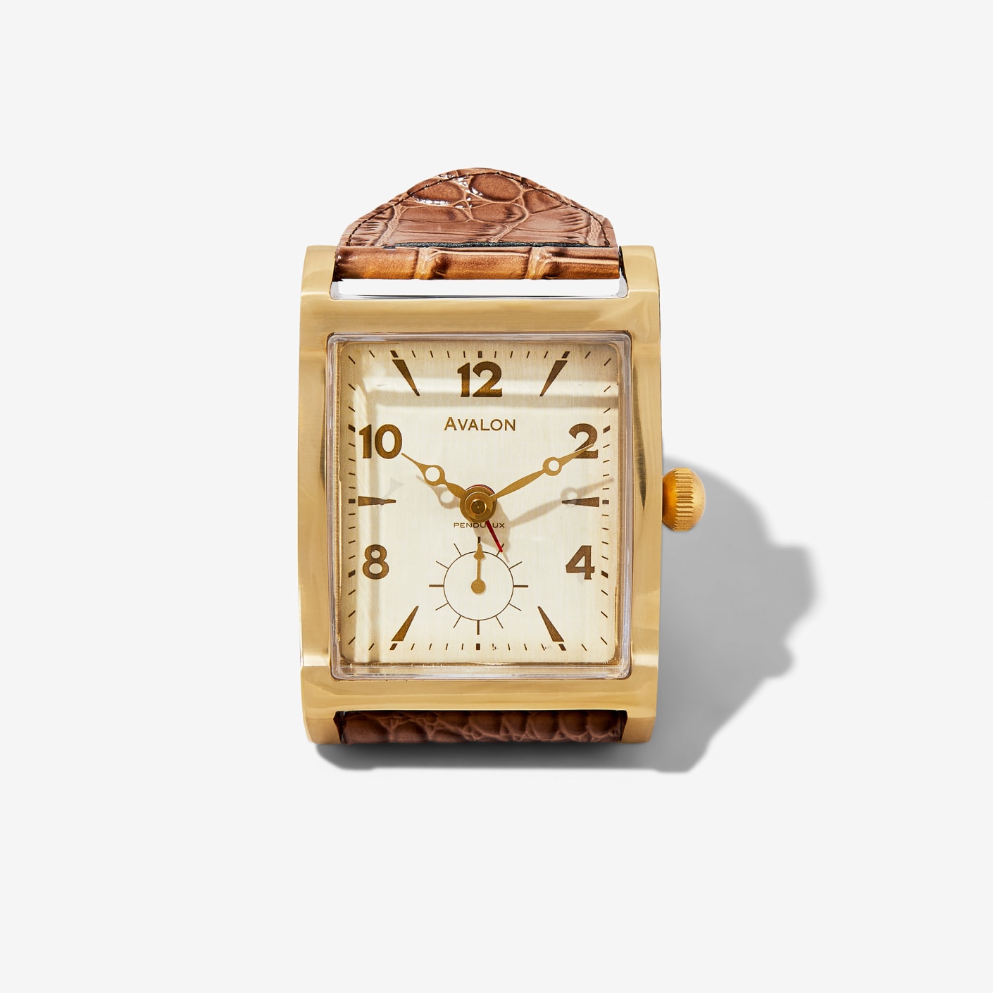 PENDULUX AVALON ALARM置時計 Pendulux Avalon Alarm Clock – Brass | Bespoke Post