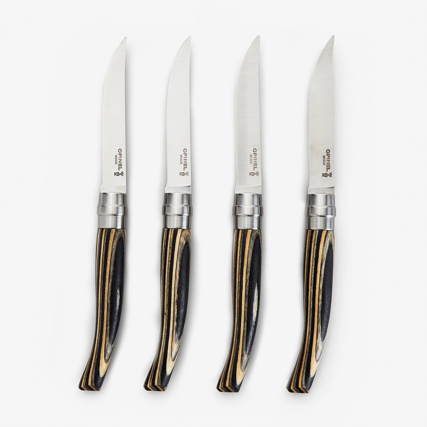 Opinel Birchwood Steak Knives, Set of 4