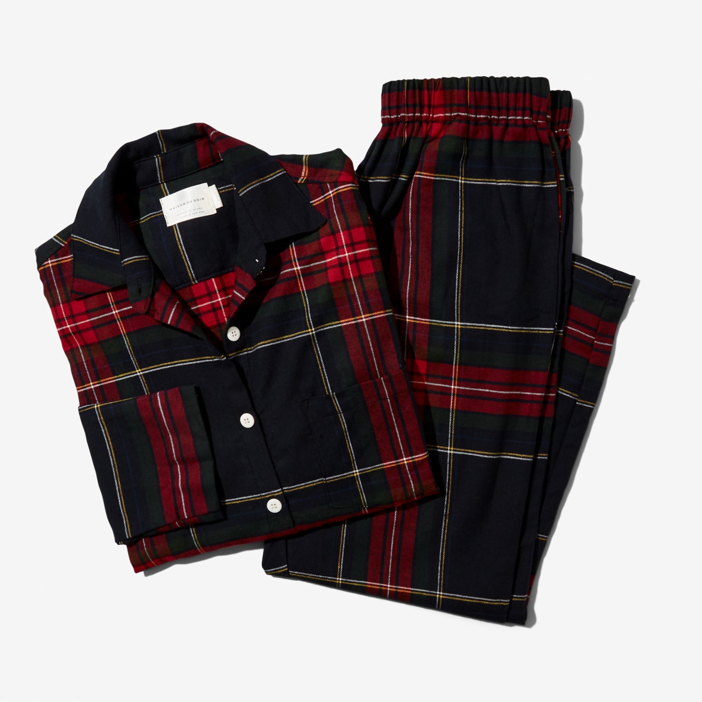 Ged Tartan Pajama Set