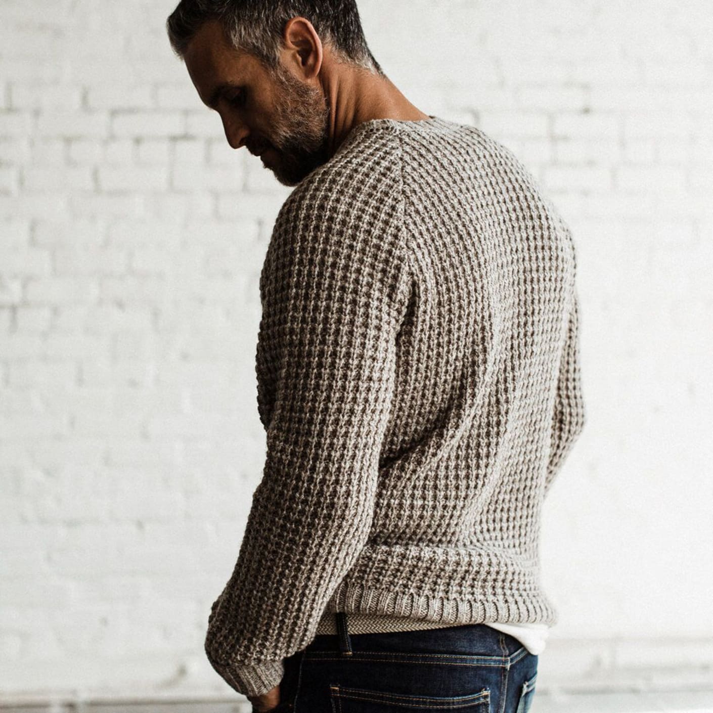 Taylor Stitch The Fisherman Sweater in 
