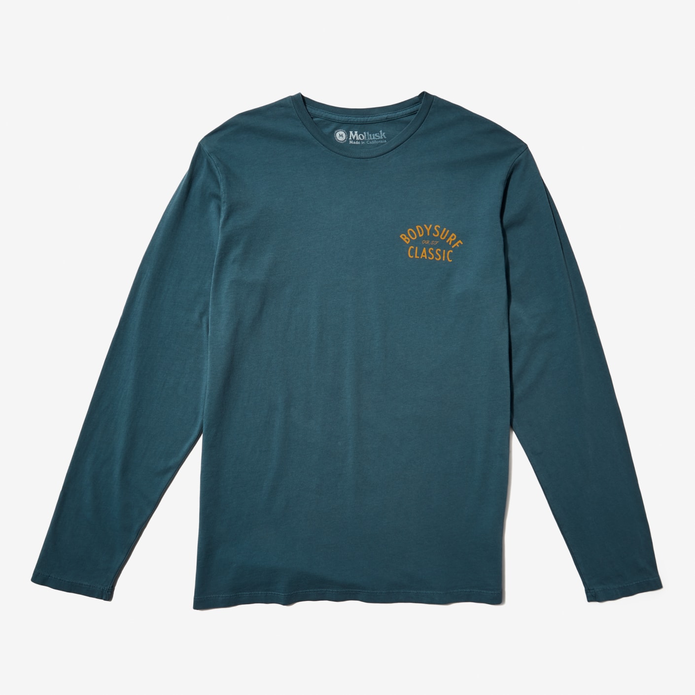 Mollusk Surf Shop Body Surf Long Sleeve Tee – Indigo | Bespoke Post