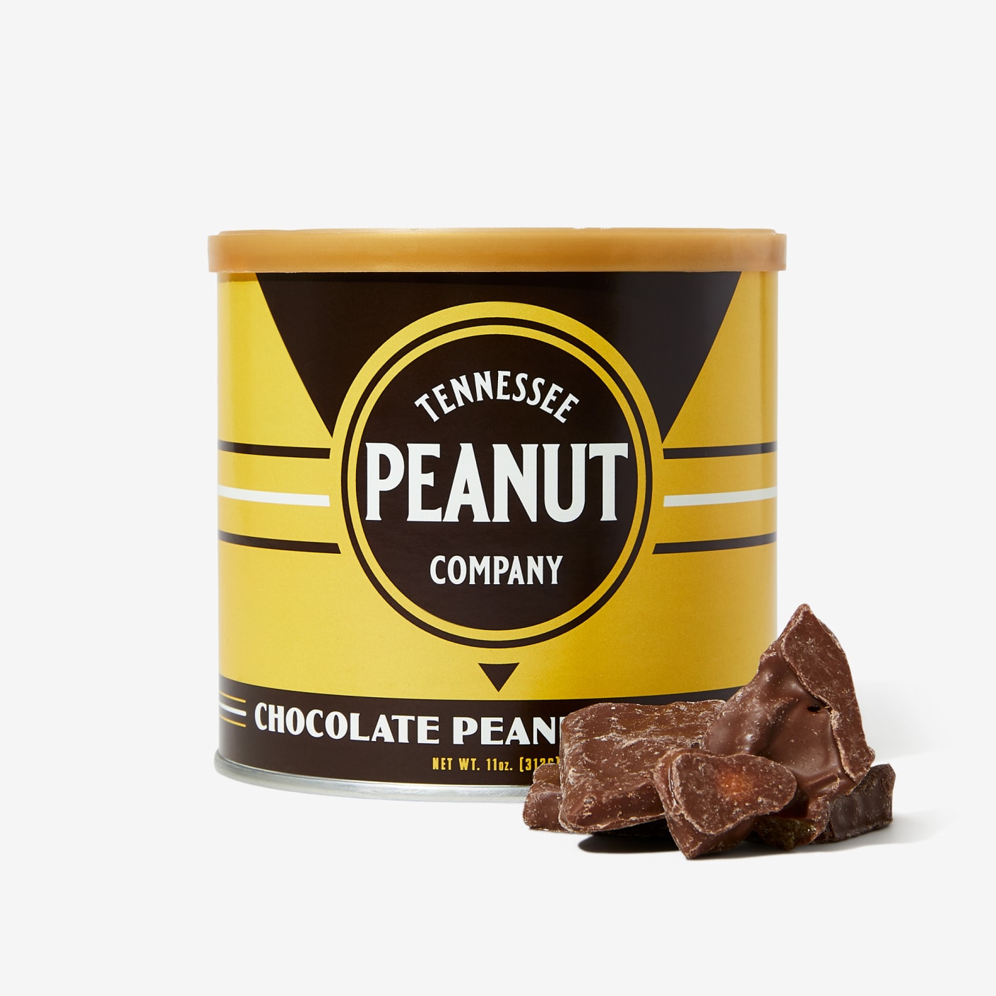 Tennessee Peanut Co. Chocolate Covered Peanut Brittle, 11oz Bespoke Post