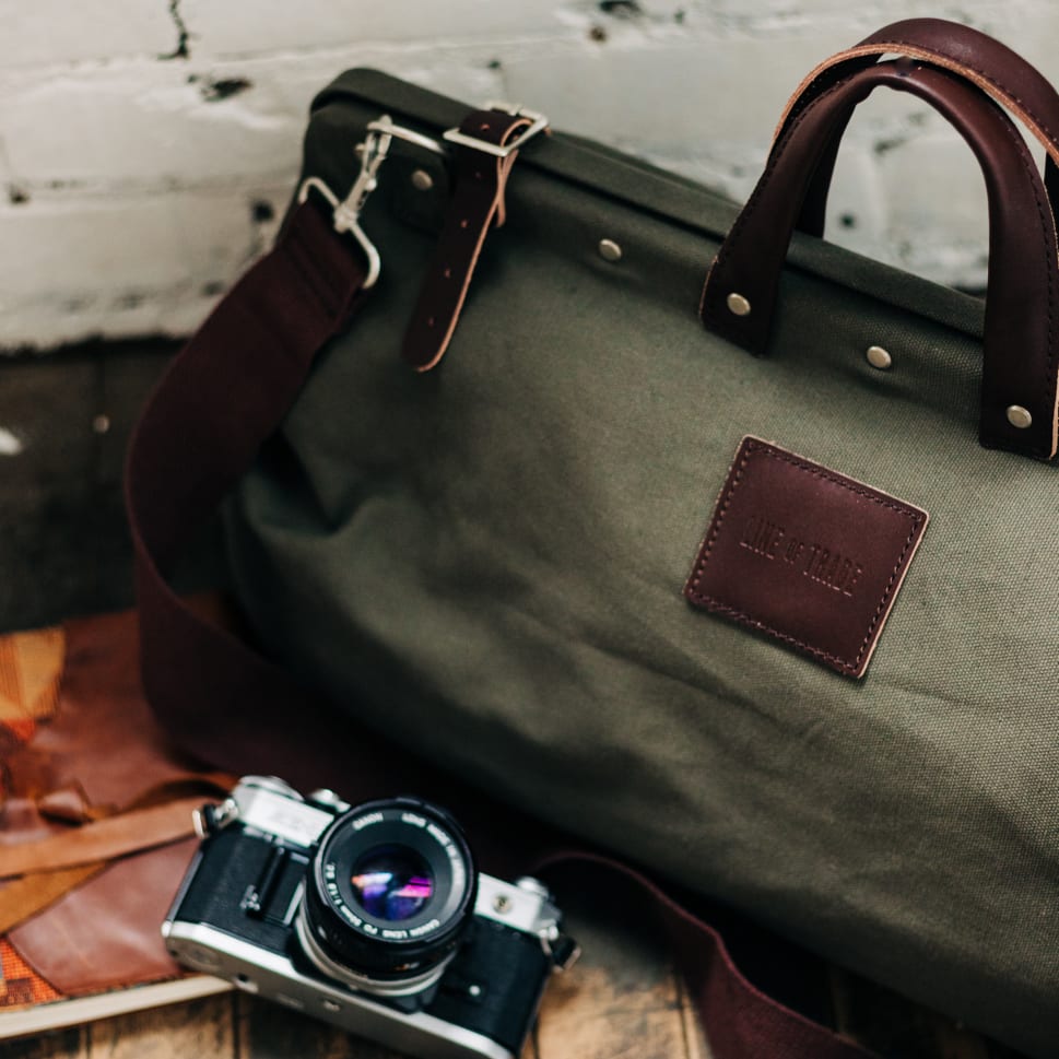Bespoke post weekender bag store