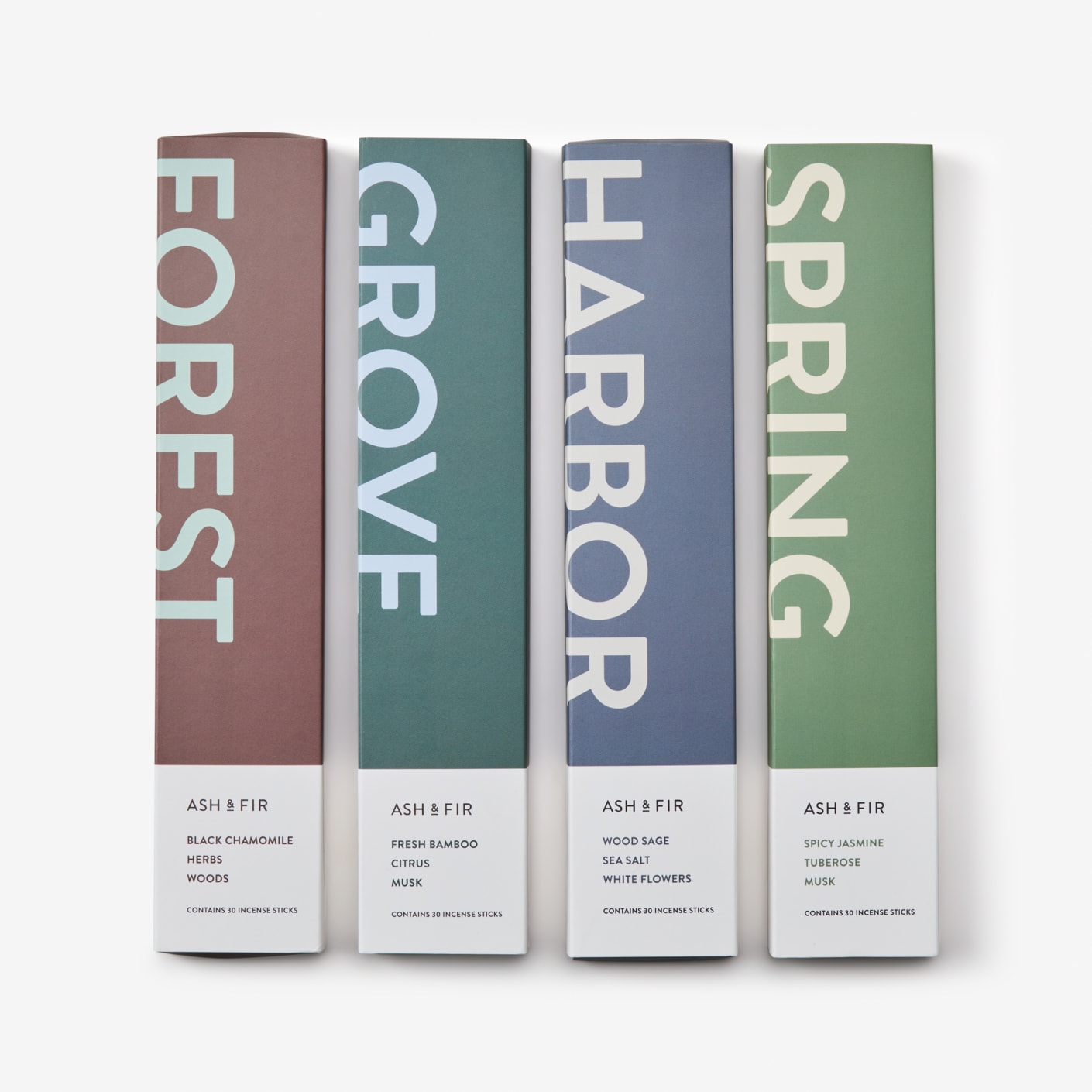 Incense Bundle Ash & Fir Bespoke Post