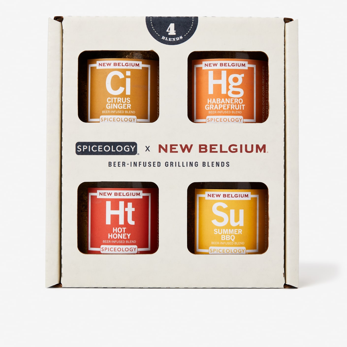 Spiceology New Belgium Brewing 4-Pack Ultimate Cookout Flight | Bespoke Post