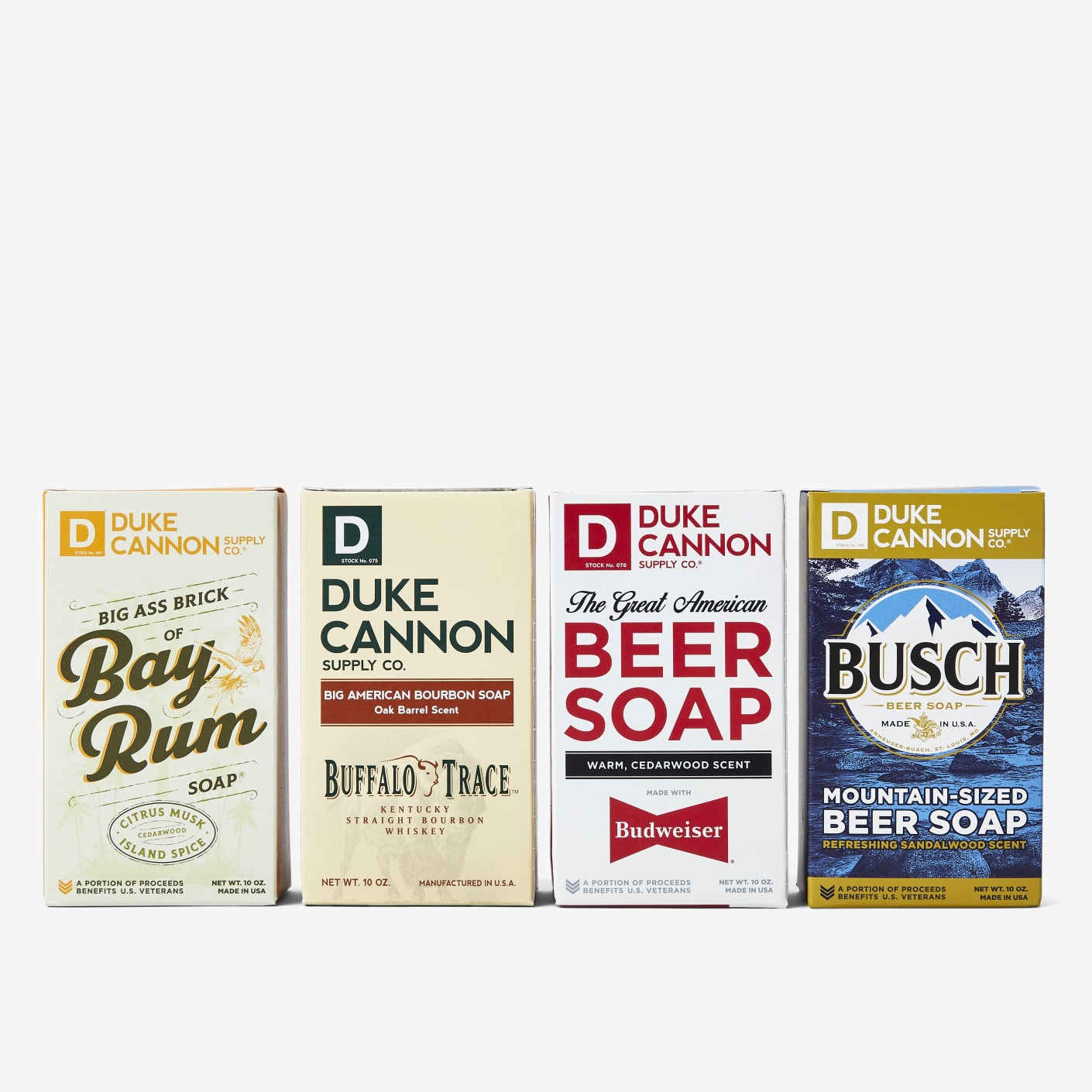 Beer & Bourbon Soap Set