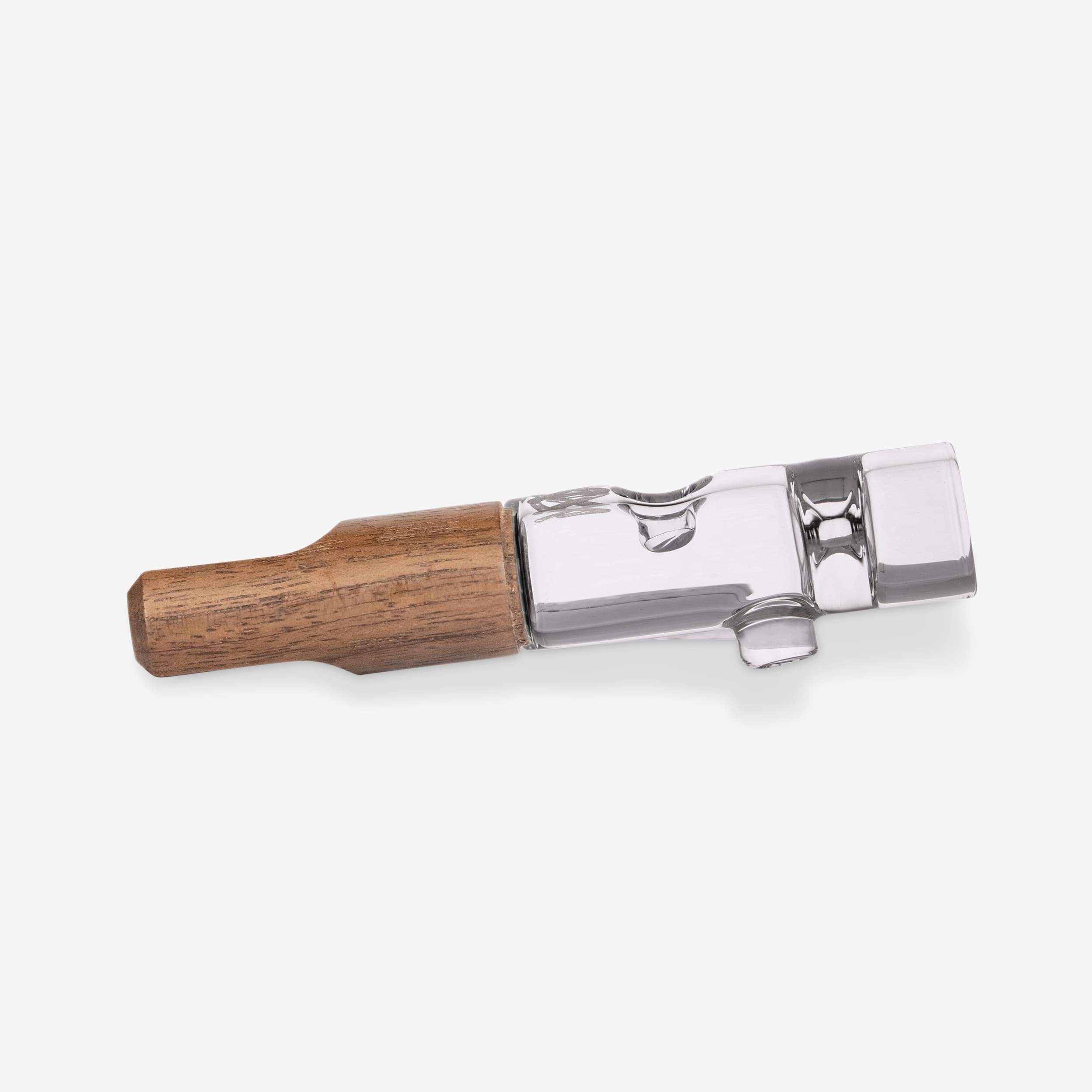 Ridge Walnut & Glass Chillum, – MJ Arsenal | Official Shop