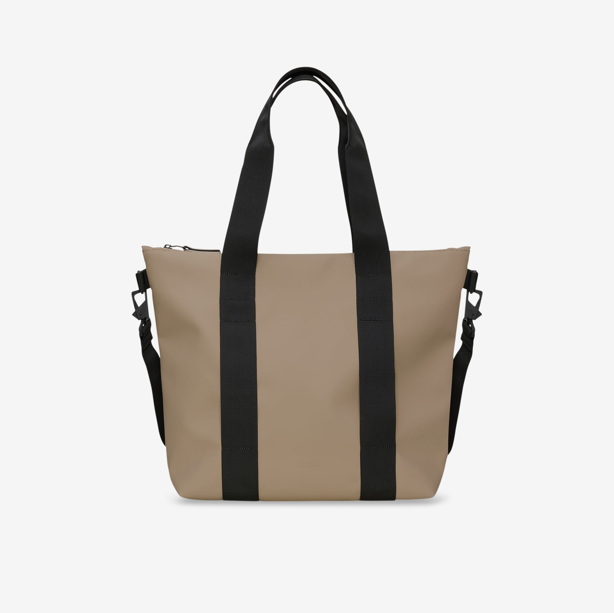 Waterproof Tote Bag Mini, Beige - Rains | Official Shop