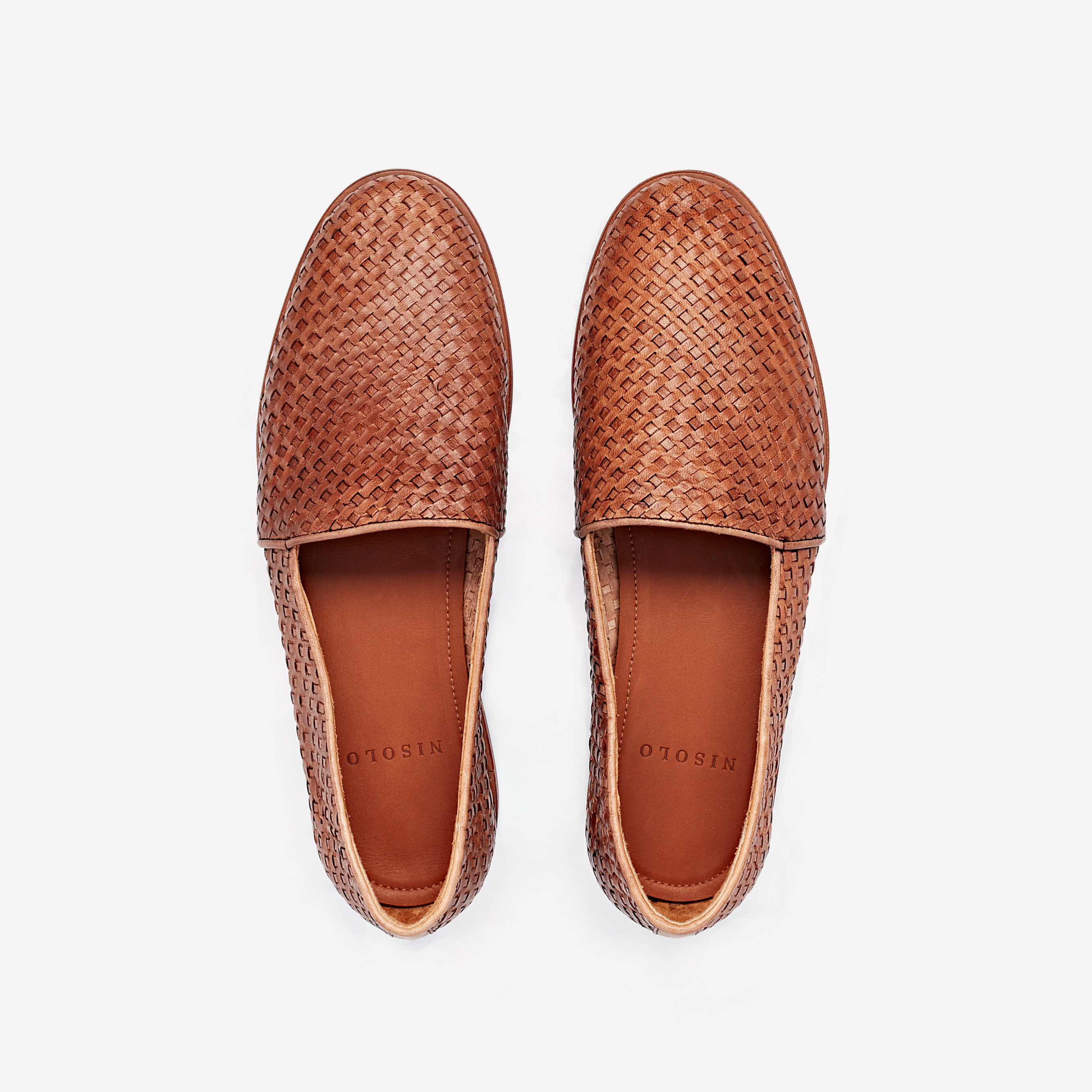 alejandro woven slip on