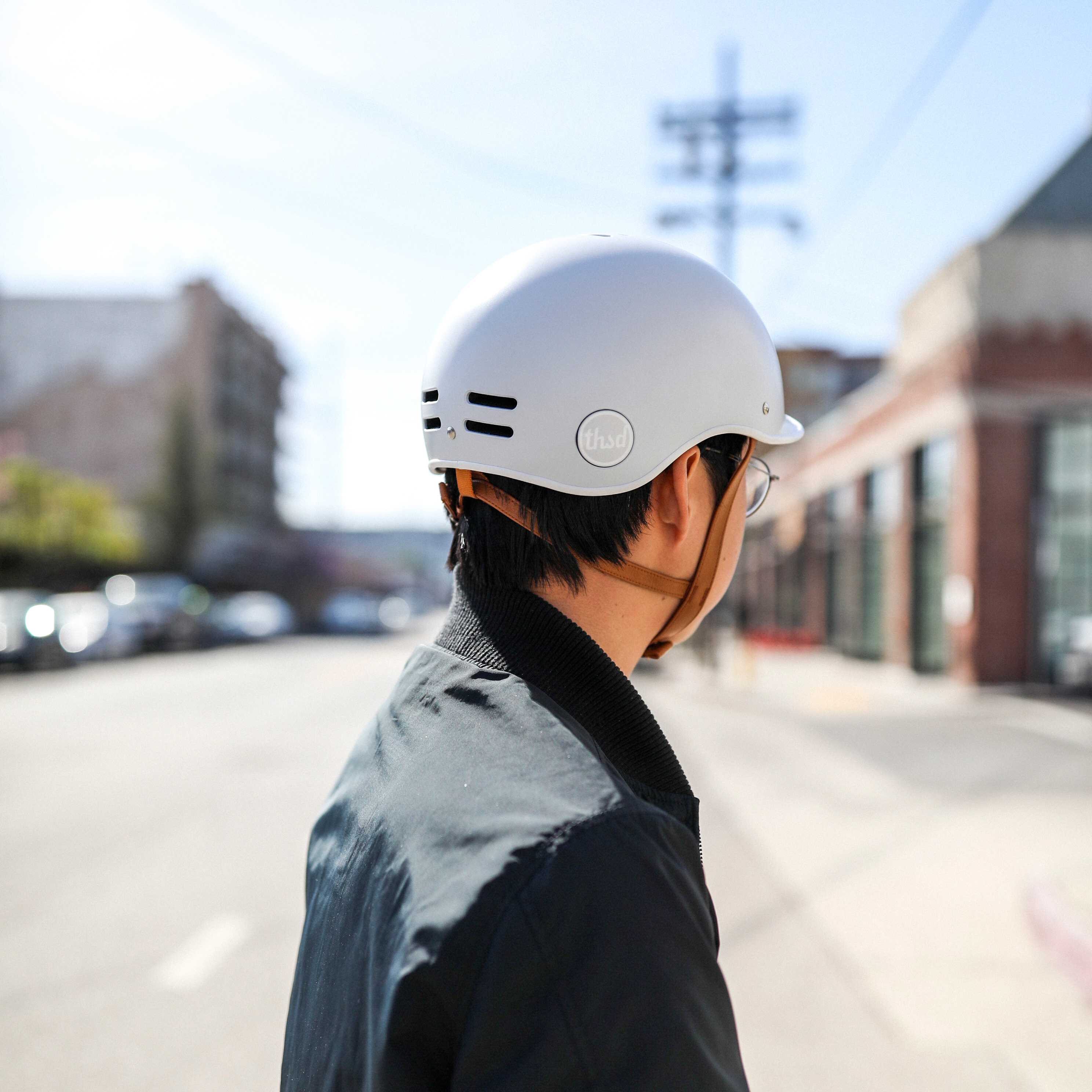 arctic grey thousand helmet