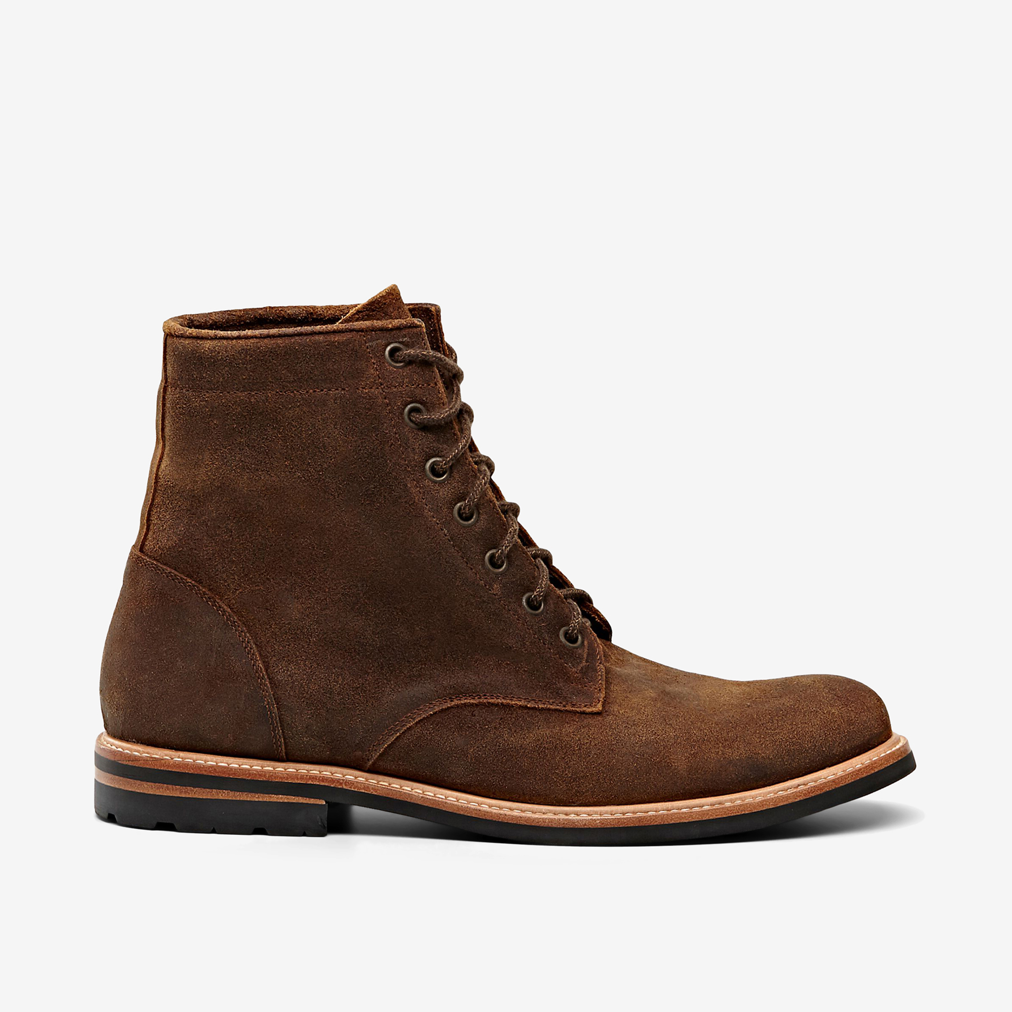 nisolo andres all weather boot waxed brown