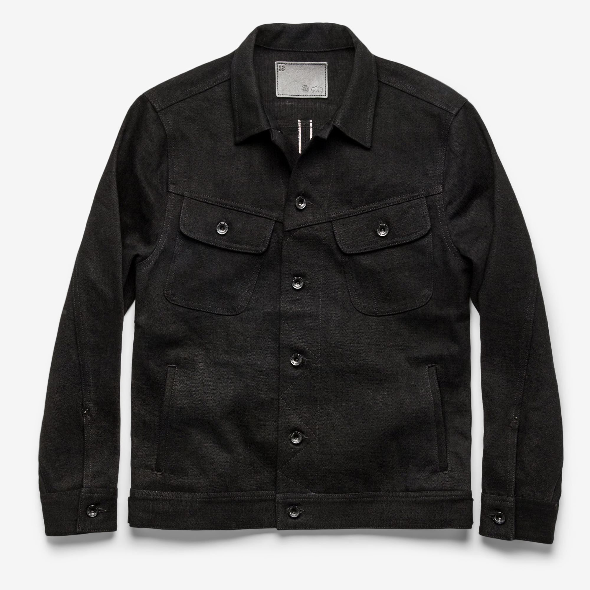 lightweight cropped denim jacket