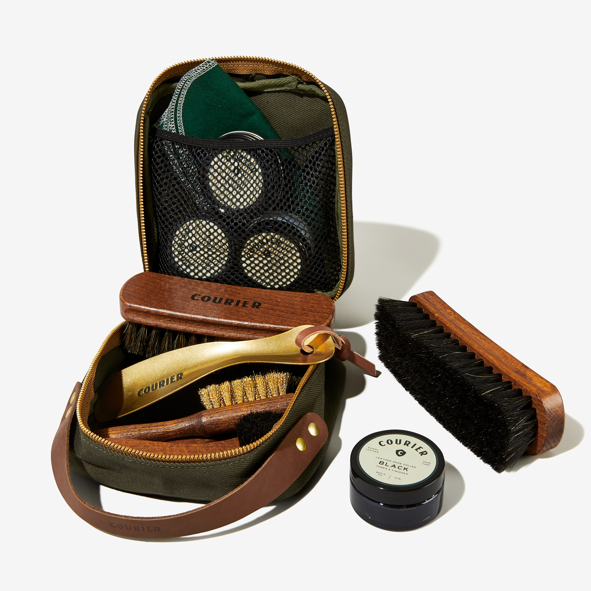 Courier shoe polish clearance